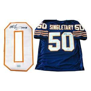 Mike Singletary Autographed / Signed Chicago Bears Jersey