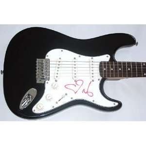  Moby Autographed Signed Guitar 
