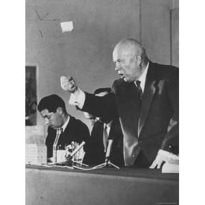  Soviet Prime Minister Nikita S. Khrushchev at a Paris 