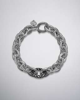 Chain Bracelet, Pave Diamonds