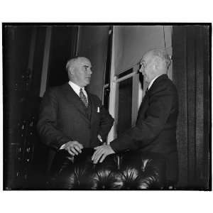   Parnell Thomas, left, republican of New Jersey, shown