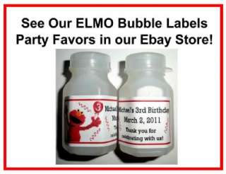 60 ELMO BIRTHDAY PARTY FAVORS CANDY WRAPPERS  