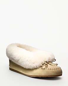 COACH ARLEEN SUEDE SLIPPERS