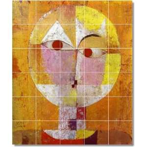 Paul Klee Abstract Backsplash Tile Mural 11  40x48 using (30) 8x8 