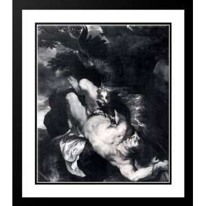 Rubens, Peter Paul 28x32 Framed and Double Matted Prometheus Bound