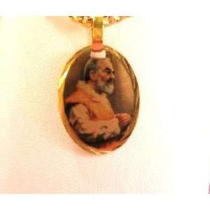  Blessed By Pope Benedict XVI Padre Pio Religious Medal 