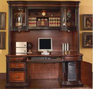 Executive Desk Wood Table File Bookcase Hutch NEW  