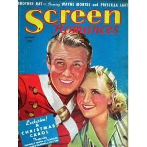  Screen Romances PRISCILLA LANE January 1939 Screen 