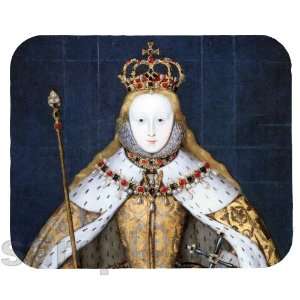  Queen Elizabeth I in Coronation Robes Mouse Pad 