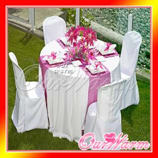 20 Hot Pink Satin Table Runners Wedding Decor Colors  