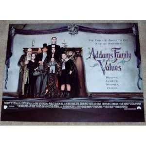  Addams Family Values   Raul Julia   Movie Poster Flyer 