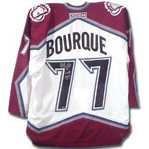 Ray Bourque Colorado Avalanche Autographed Home Jersey with 