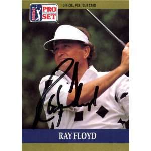 Ray Floyd Autographed/Hand Signed 1990 Pro Set Card