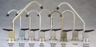 POWDER COATED AND METAL FINISHED FAUCETS AVAILABLE AT EXTRA CHARGE.