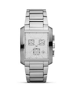 MICHAEL Michael Kors Silver Rectangle Sport Watch, 35mm   All Watches 