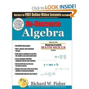  Essential Math Skills Series [Paperback] Richard W. Fisher Books