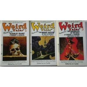  3 Book Set Weird Tales By Robert E. Howard (#1 Scarlet 