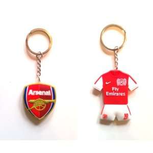  Arsenal & Robin van Persie #10 Home Jersey Keychain 
