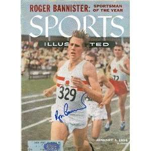  Roger Bannister autographed Sports Illustrated Magazine 