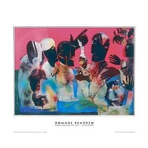  Carolina Shout by Romare Bearden. Size 30 inches width by 