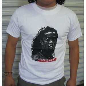  Brazil Ronaldinho 10 T Shirt