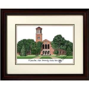 Sam Houston State University Alma Mater Framed Lithograph