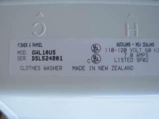 Fisher Paykel Top Load Eco Smart Washer And Dryer Set GWL10US DG05 US1 