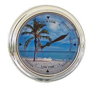 NAUTICAL 10 WALL TIDE CLOCK Lost in Paradise Fishing, Boating 