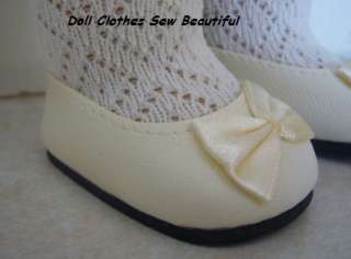 Doll Clothes fit American Girl Bone Ballet Flats Shoes  