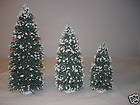 byers choice 9 small flocked christmas tree brand new expedited