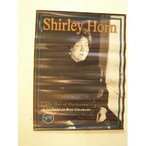 Shirley Horn Poster Light Out Of Darkness Shirly
