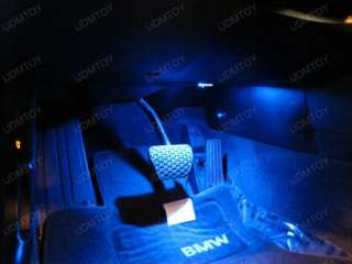 Blue 2825 W5W 8 SMD LED Under Door Foot Area Lights #12  