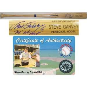 Steve Garvey Signed Blonde Engraved Big Stick  MVP