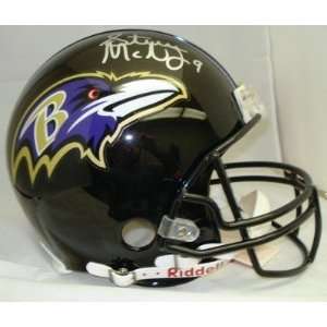 Steve McNair Signed Helmet   FS Mounted Memories   Autographed NFL 