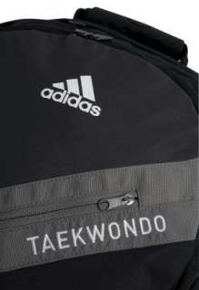 NEW ADIDAS SPORTS BLACK TAEKWONDO LOGO ESSENTIALS BACK PACK BAG  