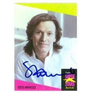 Steve Winwood Autographed Trading Card (ip)