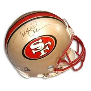 Terrell Owens Signed San Francisco 49ers Pro Helmet