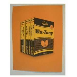    Wutang Clan Silk Screen Poster Wu Tang Wu Tang GZA 