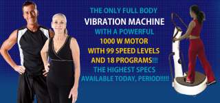 Fit Massage Whole Body Vibration Exercise Machine WBV  
