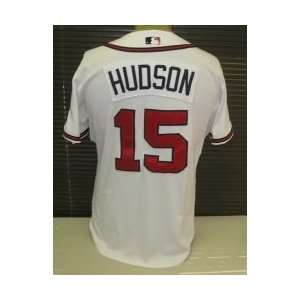 Tim Hudson Game Used 2007 White Braves Jersey