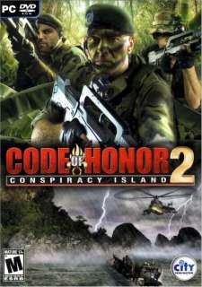 New PC Video Game CODE OF HONOR 2   CONSPIRACY ISLAND  