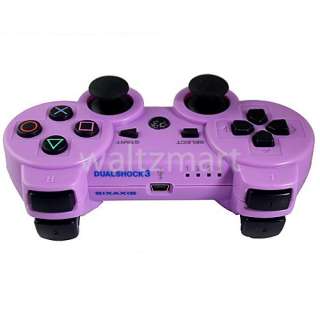   Sixaxis Dualshock 3 Bluetooth Game Controller for Sony PS3 Purple
