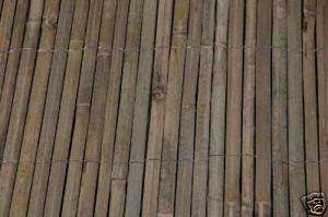 Bamboo Split Flat Fence 3 x 15 Tiki Bar Luau Fencing  