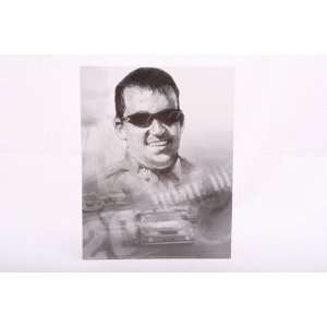 Tony Stewart  Black & White Print