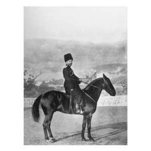  Czar Nicholas II of Russia, Outside Sitting on Horseback 