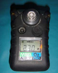 MSA Altair Pro Single Gas Detector, OXYGEN  