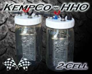 HHO Water4Gas Style Hydrogen Generator 2 Cell System  