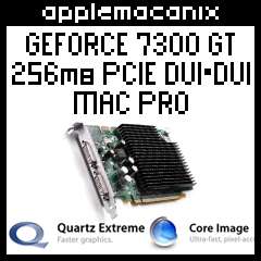   Gen Apple Mac Pro nVidia Geforce 7300GT 256MB PCIe Video Graphics Card