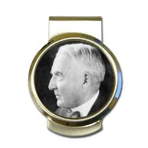  President Warren G. Harding money clip