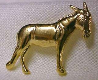 Brand new US Democratic Party Donkey Obama lapel or cap pin tac.